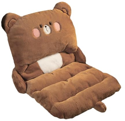Cartoon Chair Cushion - Car Back Seat Cushion, Cartoon Chair Cushion Plush | Automotive Seat Cushion and Lumbar, Sofa Offices Floor Pillow Gaming Chairs Cushion Decor for Bedroom Dining Room Driving