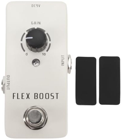 Mini Clean Booster Pedal Gitarre Boost mit Buffer Boost Effektpedal f¨¹r E-Gitarre Pure Clean True Bypass Premium Pedal mit PrimeTime Switching
