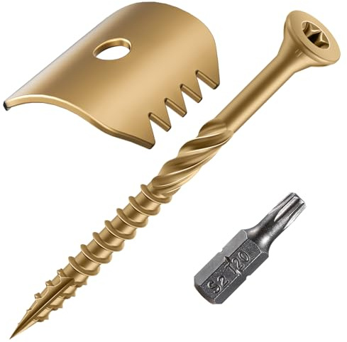 Lwmyjx Fence Nail Fastener, 1-5/8, 200PCS | Reusable wire fence nails and woven fences, suitable for softwood and hardwood, epoxy coated 1000 hours salt spray test