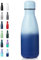 Volhoply 350ml/12oz Small Water Bottle Stainless Steel, BPA Free Insulated Water Bottles, Double Wall Cola Shape Flask, Keeps Cold 24 Hours and Hot 12 Hours for Kids Handbag (Green Blue)