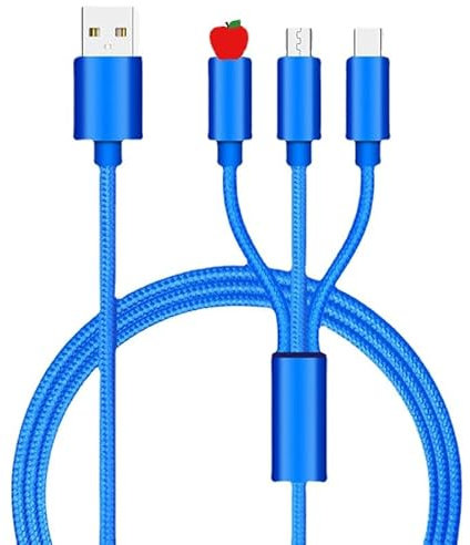 Ksywydu Caricatore iWatch 4 in 2, Cavo Ricarica iWatch con, USB C, iWatch Magnetico, Micro USB per iPhone 15/14/13, iWatch Serie 9/8/7/6/5/4/3/2/SE/Ultra, AirPods, Android, Caricabatterie Universale