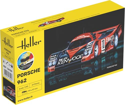 Heller 56109 STARTER KIT Porsche 962 1/43