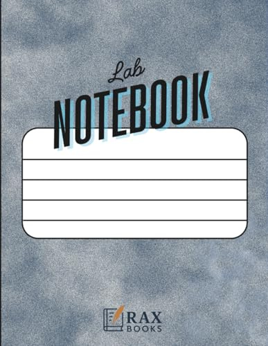 Lined Lab Notebook: 8.5 x 11 in | 150 Pages | Includes Weekly Planner, Protocol Log, Conversion Tables and Table of Contents for Organized Note-Taking | Perfect for STEM students and Professionals