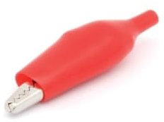 Measuring Connectors KK-6 Pince Crocodile rembourrée Rouge 43 mm