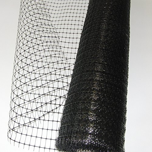 Gartennetz | 1,5m x 100m | Masche: 15 x 22mm | schwarz | Hühnerzaun | Geflügelnetz