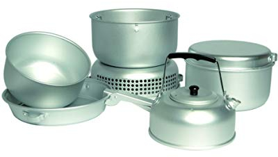 Mil-Tec Unisex – Erwachsene 14700500-Kochset Kochset, Mehrfarbig, Einheitsgröße