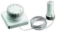 Oventrop Thermostat Uni FD mit Fernverstellung, weiß Kapillarrohr 2000 mm