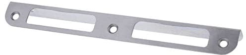 ToniTec Winkelschließblech für Zimmertüren gleichschenklig 170 x 20 x 20 mm Türschliessblech Edelstahl