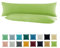 SHC by BaSaTex 2er Pack Jersey Kissenbezüge Kissenhüllen | Kopfkissenbezug aus 100% Baumwolle | 40x145 cm Seitenschläfer Kissenbezug | Farbe Apfel Grün