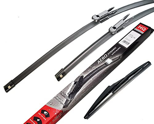 HQ Automotive Limpiaparabrisas para Peugeot 307 Break/Sw (2005-2008), kit delantero y trasero, Adr62-823|Hq14A