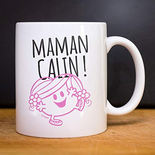Monsieur Madame Mug Maman Câlin - Mug céramique imprimé en France - Licence Officielle