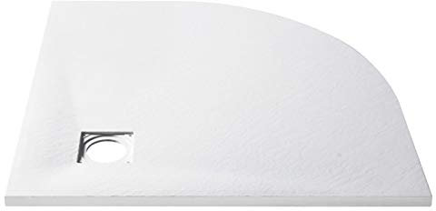 Tidyard Piatto Doccia in SMC Bianco 90x90 cm,Soglia Bassa