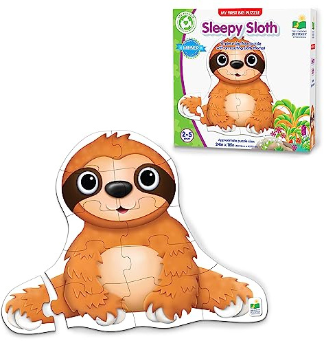 The Learning Journey: My First Big Floor Puzzle - Sleepy Sloth - Puzzles for 2 Year Olds - Award Winning Toys
