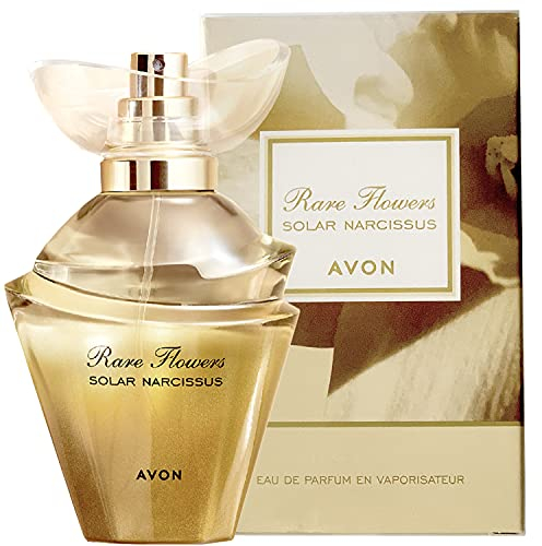 Avon Rare Flowers Solar Narcissus Eau de Parfum Spray 50ml blumig Moschus neuer Duft aus der Rare Serie für Frauen