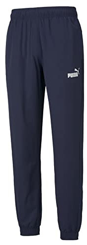 PUMA Herren Active Woven Trainingshose XSPeacoat No.1 Logo Blue