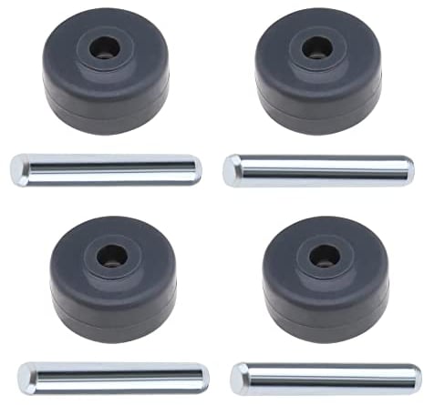 OTOTEC 4PCS Vacuum Cleaner Replacement Wheels Compatible with Shark Navigator Vacuum Cleaner NV350 NV352 NV355 NV356E NV500 NV501