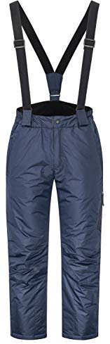 icefeld Herren Winterhose/Thermohose/Schneehose PFC frei Marineblau in M