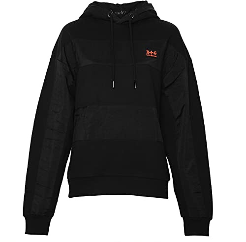 Roberto Geissini Herren Hoodie-Black Edition-Black