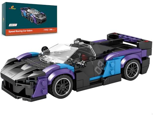 JMBricklayer Technik Supersportwagen Bausteinsatz, 11112 Auto Spielzeug Klemmbausteine, Technic Sportwagen Modellbausatz Geschenk für Erwachsene und Jungen