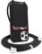 FOQENCCI iPhone 14 Pro Crossbody Phone Case,Card Holder Phone Case with Adjustable Lanyard Strap Liquid Silicone Slim Shockproof Protective Phone Cover iPhone 14 Pro Card Slot Case Black
