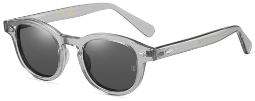 SHEEN KELLY Vintage Runde Sonnenbrille Pilot Nerd Frauen bunten Sommer Brillen schwarzer Rahmen sehen durch Linsen rosa blau transparent