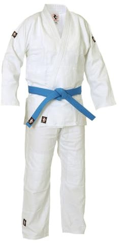 BUDOFIGHT Kimono de judo Entraînement blanc 160 cm