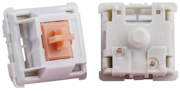 ROZELLA HOME Holy Panda Mechanischer Tastaturschalter, 3-polig, 67 g verlängerte Feder, verbessert taktile Platte montierter MX-Schalter (70 Stück)