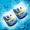 2000 Flush Loo Cleaner Pack of 2 Natural Stain-free No Bleach Deodorised Sanitary Toilet Bathroom Banish Germs Tints Water