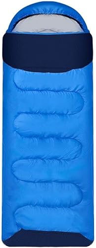 TKLBSGRT Camping Sleeping Bags Outdoor Sleeping Bsingle 3 Season Sleeping Bags for Adults and Kids, Compact, Lightweight, Waterproof - Including Free Compressor Bsurvival Equipment (B