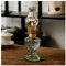 Transparente Glas-Öllampe, Vintage-Kerosinlampe mit 2 Dochten, Hurrikan-Lampe, Camping-Zeltlampe, Notbeleuchtung, Laterne