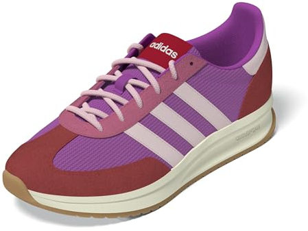 adidas Run 70S 2.0 Shoes, Scarpe Donna, Purple Burst/Clear Pink/Better Scarlet, 44 EU