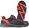 BWOLF Fly S1PS Zapatos de Trabajo de Seguridad ESD, Kevlar, Antiperforación, Antideslizantes, Suela EVA + Ergo Plus Comfort, Negro Rojo, 43 EU