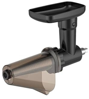 CINDTRGA Passoire à Fruits 2024, Accessoire Le Batteur sur Socle Compatible avec Kitchenaid, Comprend Un Accessoire de broyeur d'aliments avec remplisseur de saucisses