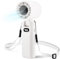 LEDSUUEI Mini Ventilateur Portable à Main, Ventilateur Bureau Affichage LED [Max 22h] 3600mAh USB Rechargeable Ventilateur Cou, 5 Vitesses Silencie Ventilateur Pliable 180° Bureau/Voyage/Extérieur