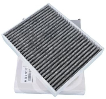 Auto-AC-Innenraumluftfilter, kompatibel mit BMW, 1er, 2er, 3er, 4er, F20, F21, F23, F22, F87, F30, F35, F80, F34, F31, F33, F83, F32, F82, F36, M2, M3, M4, 64119237555