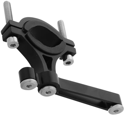 CONGARTENO Aluminum Alloy Bike Bottle Holder Adapter for Mountain Bikes and Electric Scooters Secure Seatpost Mount Water Bottle Cage Lightweight Cup Holder for Outdoor Riding