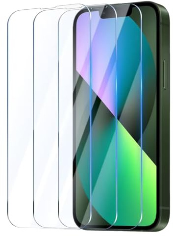 3 Stück Schutz Gehärtetem Tempered Glas für iPhone 13 Mini Screen Schutzfolie Displayschutz Folie Anti Kratzen 9H Härte HD Displayschutzfolie 5,4 Zoll Handy Fest Härteglas Ultra Klar Ultrabeständig