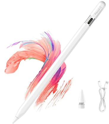 Stylus Pencil Pro Stift für iPad 2024–2025, Neigungsfunktion & Handflächenablehnung, Stylus Pencil Pro für 2018–2025, weißer EMR Digital Stylus Marker Plus, bemerkenswerte 2 Marker plus Alternative
