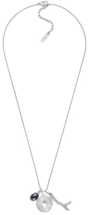 Emporio Armani Herren Silberfarbene Halskette aus Edelstahl, EGS3324040