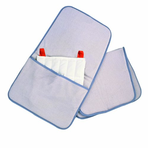 Relief Pak Frotteehülle mit Tasche für Wärmekissen (Standard) und warme Kompresse, 51 x 61 x 2,5 cm