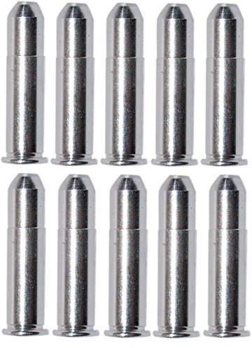 Flachberg Pufferpatronen .22 LR lfb Aluminium (10 Stück) | Dummy Rounds Snap Caps Training | Ideal für Trockentraining, Ladeübung & Waffenpflege 22