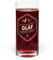 printplanet® Glas mit Namen Olaf graviert - Leonardo® Trinkglas mit Gravur - Design Mountain Spring