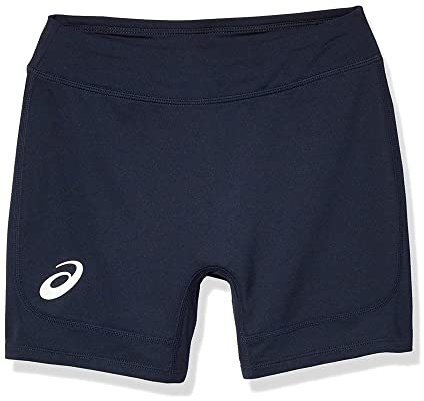 ASICS Damen 10,2 cm Volleyball-Shorts Kurz, Team Marineblau, Medium