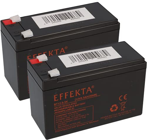 Batteria compatibile con zia Paula Scooter elettrico Leonie 24 V 2 X 12 V 9,5 Ah AGM piombo 7 Ah 7,2 Ah 8 Ah 9 Ah