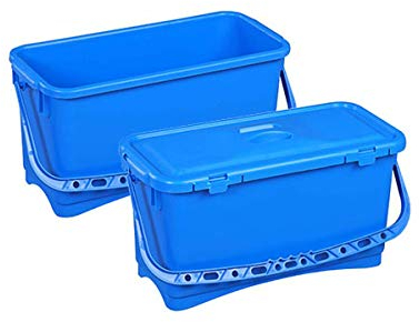Window Cleaning Washing Blue Bucket - 22L (Without Lid)