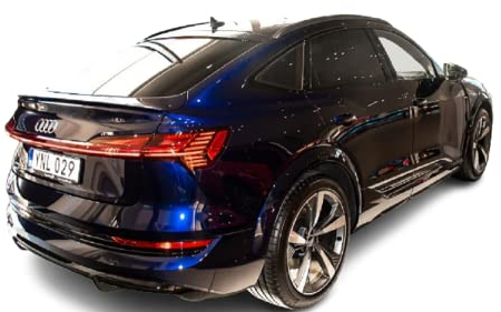Solarplexius PKW Auto Sonnenschutz Scheiben Tönung passgenau für Audi E-Tron Sportback ab 2019 Komplettsatz Keine Folien