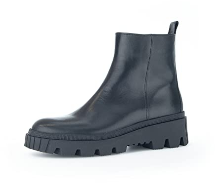 Gabor Damen Ankle Boots, Frauen Stiefeletten,Wechselfußbett,Best Fitting,Booties,halbstiefel,Kurzstiefel,uebergangsschuhe,schwarz,37 EU / 4 UK
