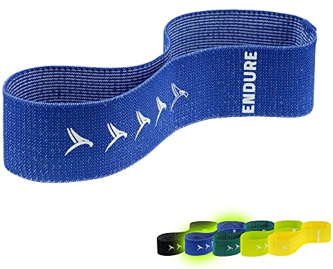 Pallid Falcon Mini Loop Bands aus Stoff | Widerstandsbänder in 5 Stufen | 100+ Übungen | Innovative Booty Bands für Funktionelles Training kleinerer Muskelgruppen | Gymnastikband