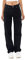 Nina Carter Q1885 Jean cargo stretch pour femme Taille haute Coupe droite, Noir (Q1885-1), L