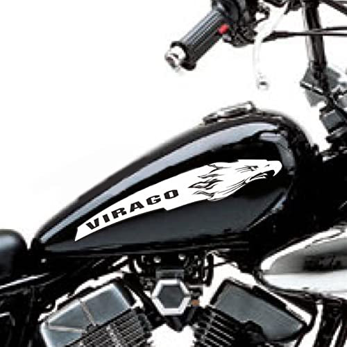STATUZ per Yamaha XV250 400 535 Virago Decalcomanie Testa di Aquila Logo Sticker Gas Serbatoio Adesivi Decalcomania del Vinile Decorare